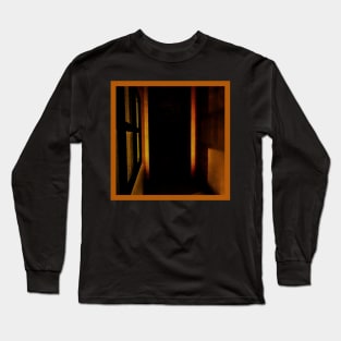 abstract in gold Long Sleeve T-Shirt